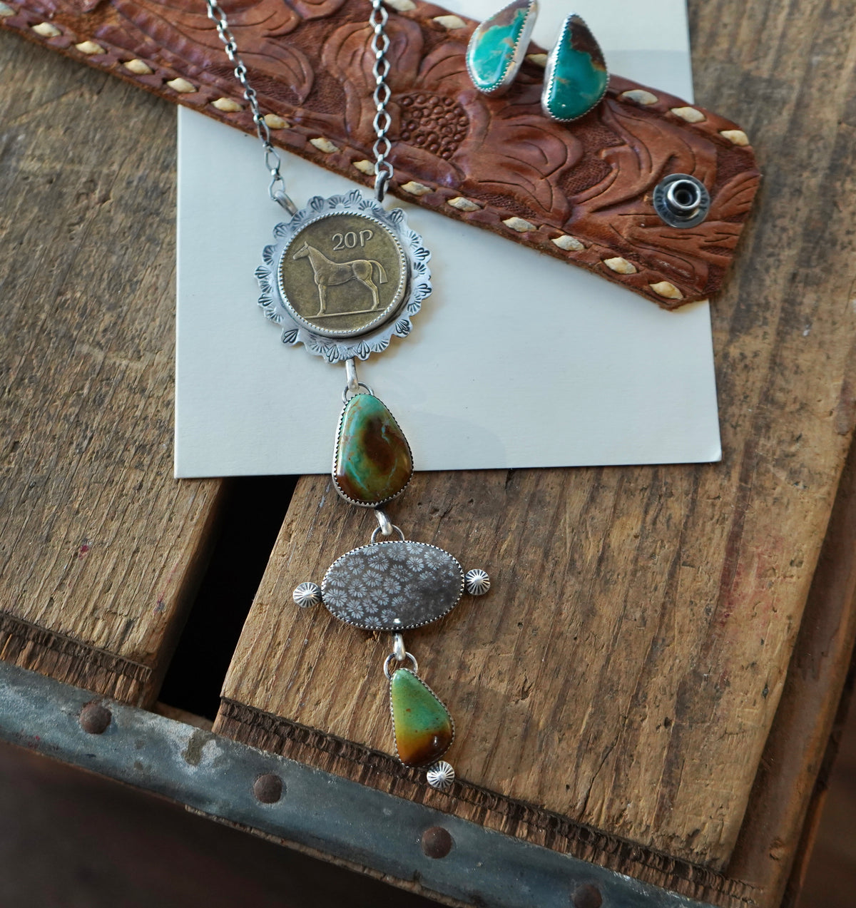The Wild Horse Lariat Necklace