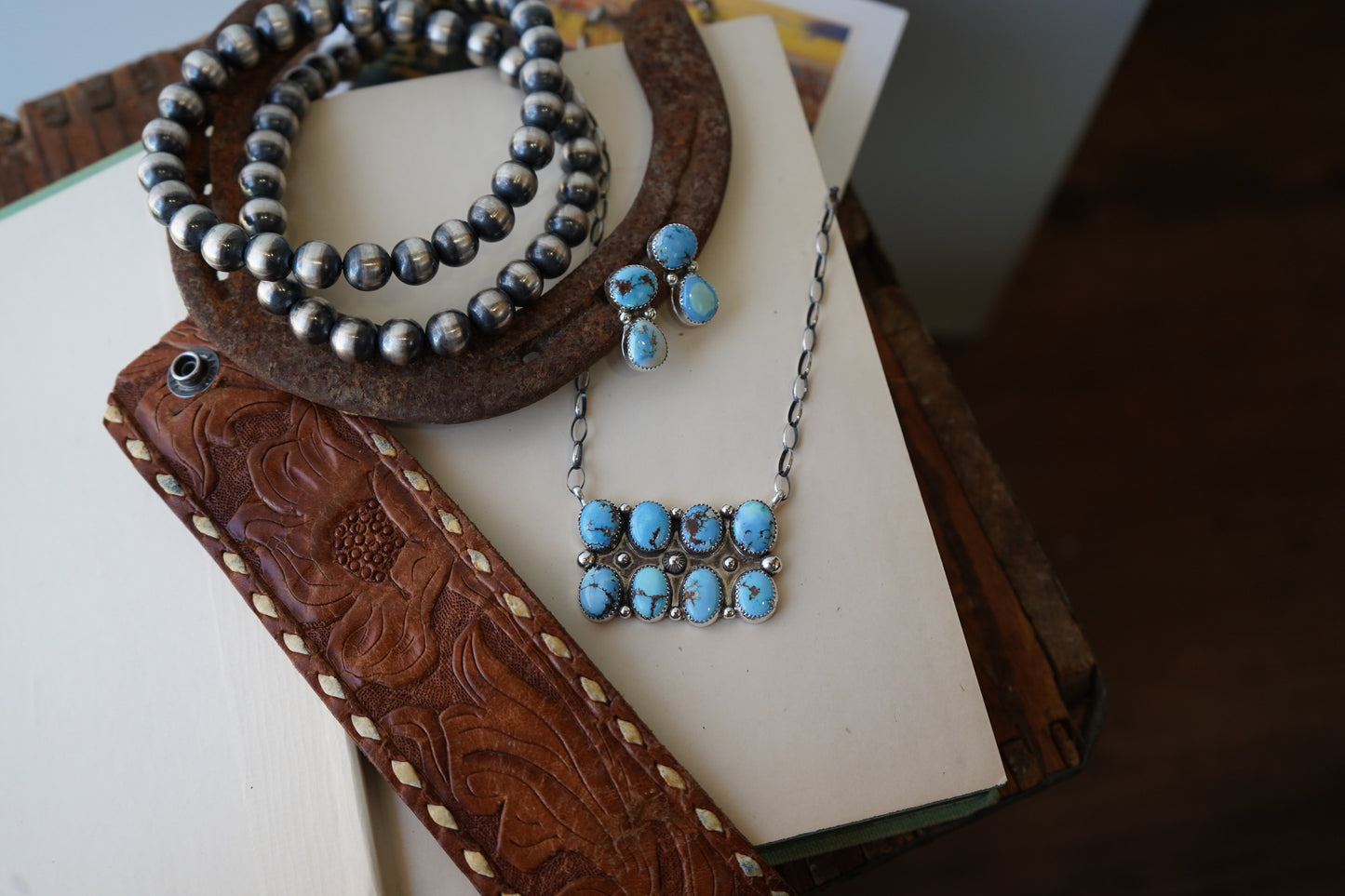 Baby's Blue Necklace