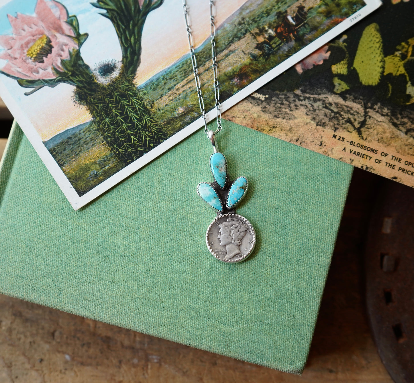 Kingman on a Mercury Necklace