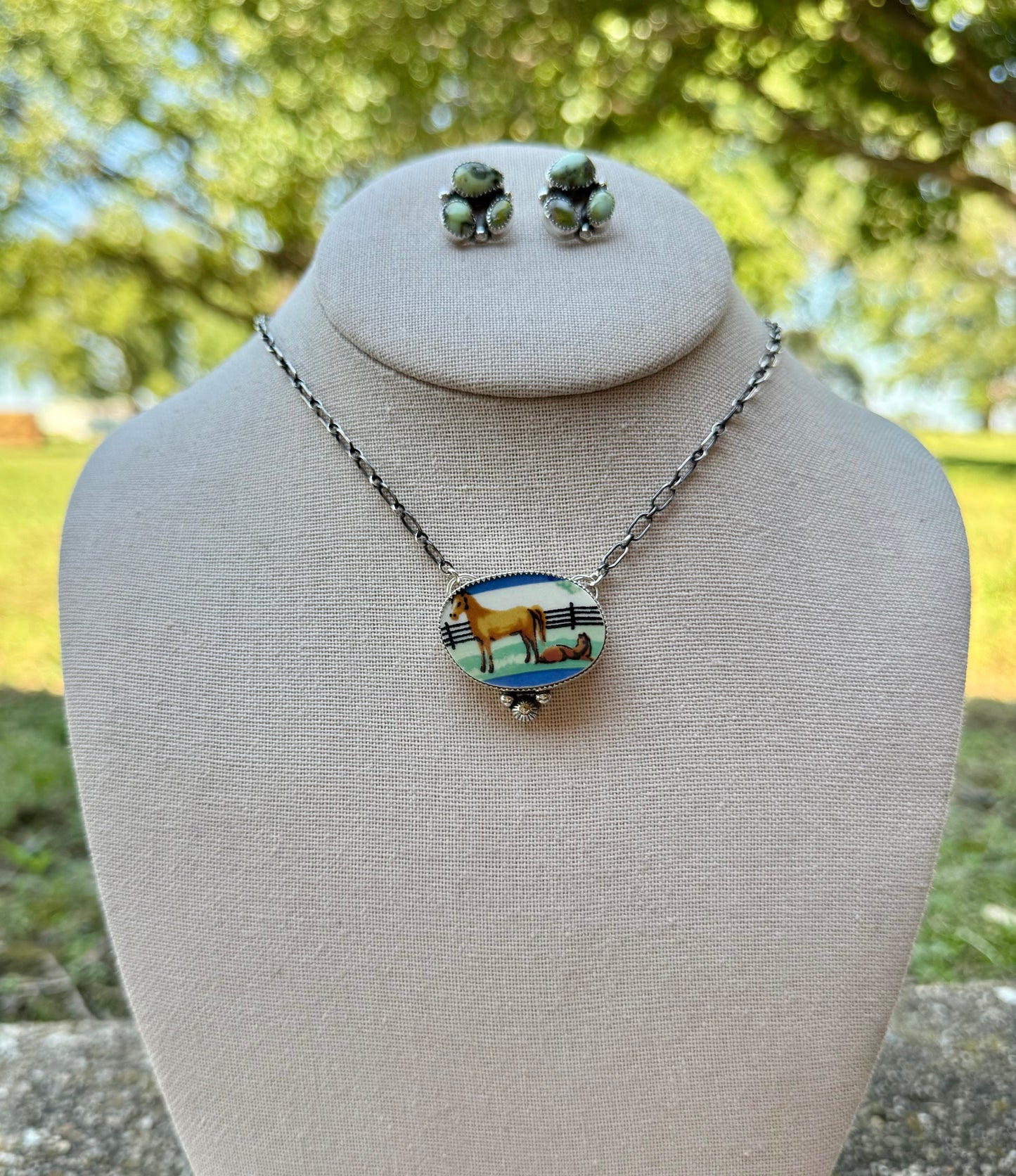 The Mare & Foal Necklace