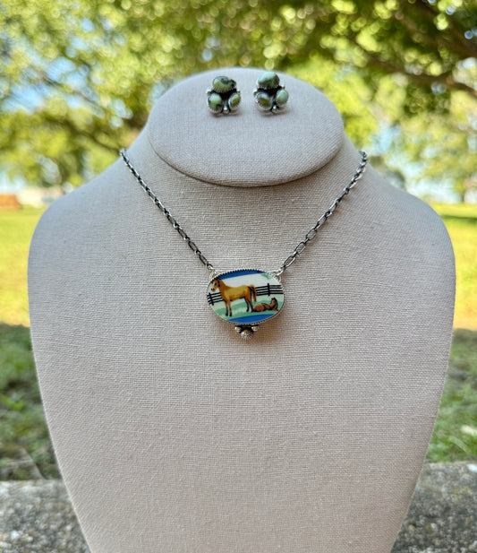 The Mare & Foal Necklace