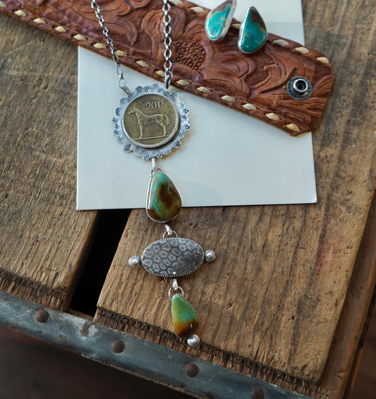 The Wild Horse Lariat Necklace