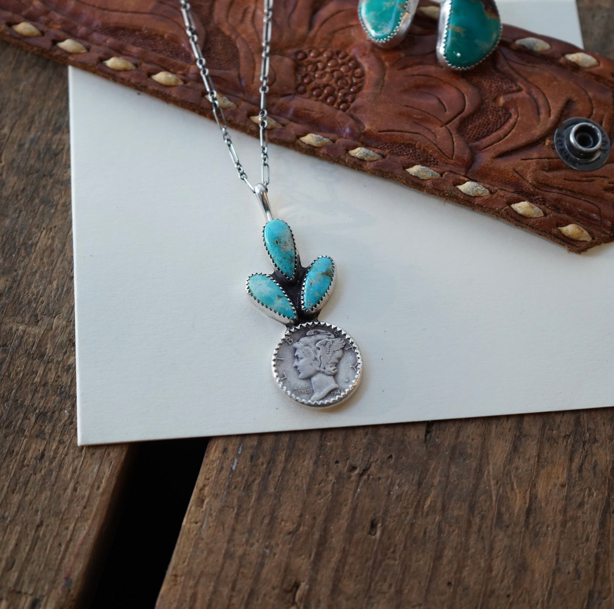 Kingman on a Mercury Necklace