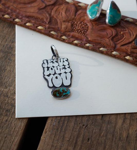 JESUS LOVES YOU - Pendant