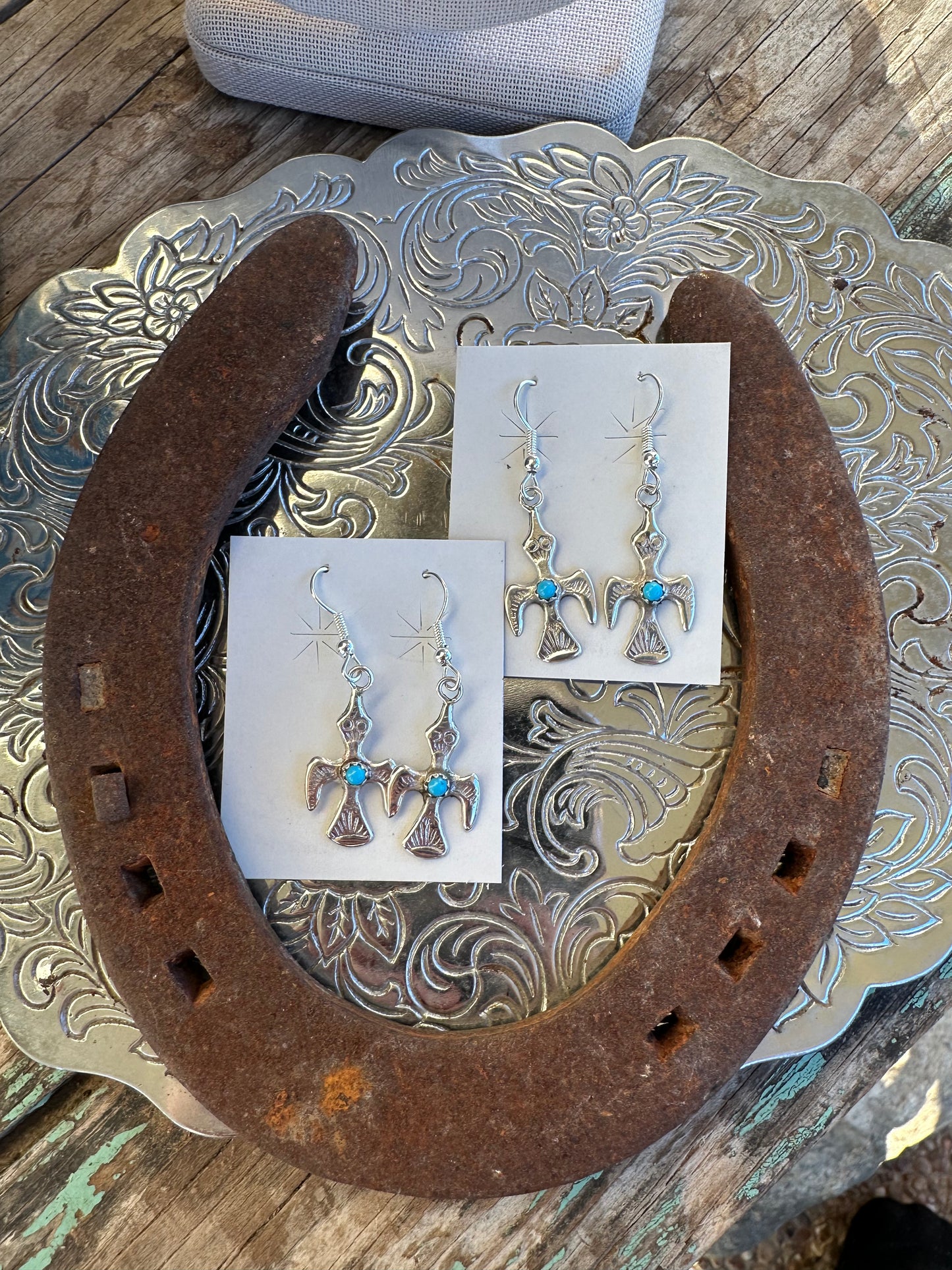 2" Peyote Bird Earrings