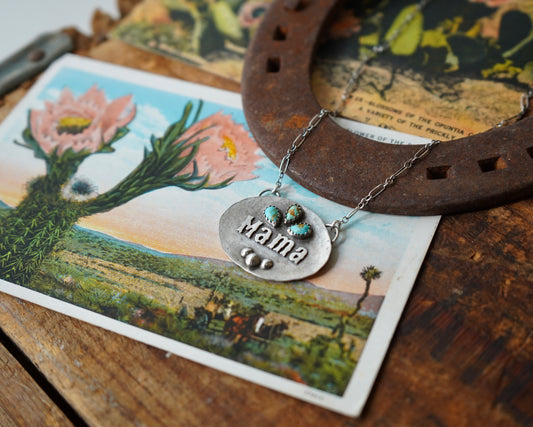 The Mama Buckle Necklace
